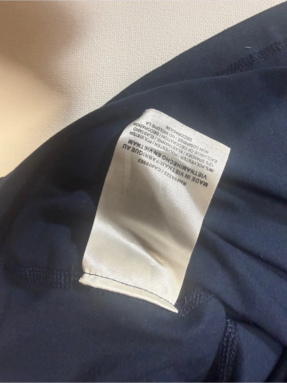 Nike Woman’s Navy Geometric Quarter-Zip‎ Pullover